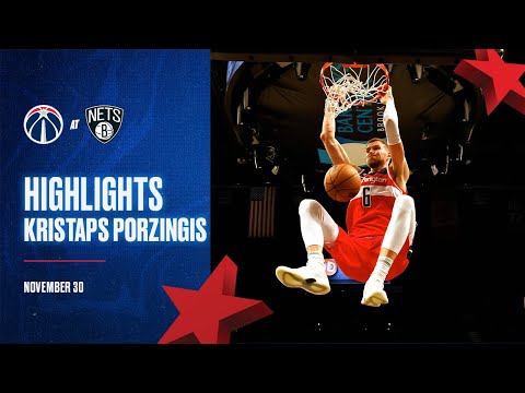 Highlights: Kristaps Porzingis puts up 27 points at Brooklyn Nets - 11/30/22