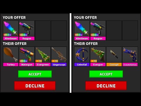 What Do People Offer For Chroma Raygun! (MM2)