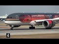 (4K) Royal Jordanian Airline Boeing 787 Dreamliner Landing 28C Planespotting Chicago O'Hare Airport