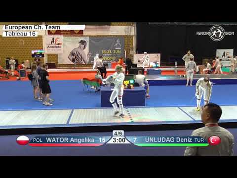 Novi Sad European Championships 2018 T16 WS POL vs TUR