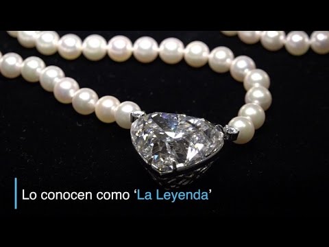 Subastan ‘La Leyenda’, enorme diamante con forma de corazón