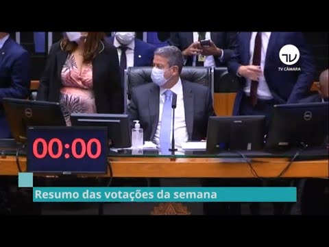 Resumo do Plenário – Veja as votações da semana – 22/10/21