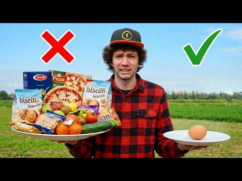 Can a FARMER Survive on ONLY Homegrown Food?