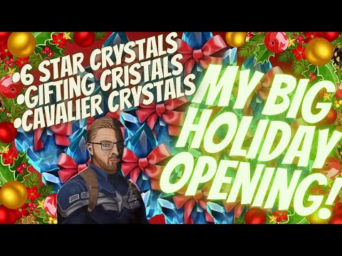 My Big Holiday Opening! Greater Gifting Crystals! Cavalier Crystals! Featured 6 Star Crystals!
