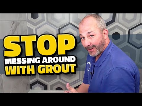 image-How is grout made?