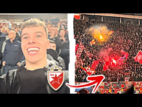 The SCARIEST Away Day In Europe At Red Star Belgrade…