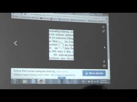 ΩMEGA IMAGE: last images/optograms/400 million year old lenses (black box lecture perfor)