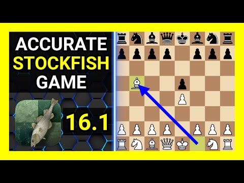Accurate Stockfish 16.1 Chess Game, Portuguese Opening, General