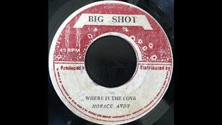 Horace Andy &quot;Where Is The Love&quot;/U-Roy &quot;Wet Version&quot; (Big Shot)