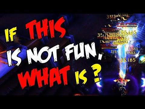 Boomkin 8.3 - TOO MUCH FUN! - 1 MASK Full Clear Horrific Vision of Stormwind