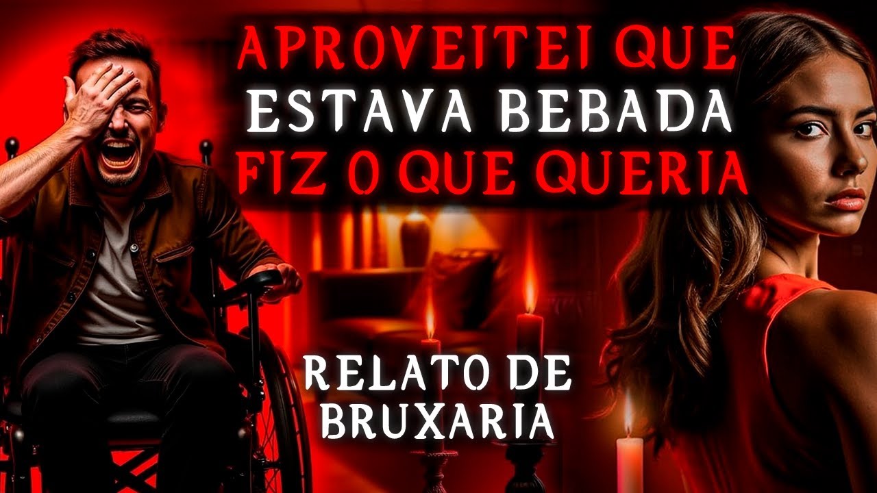 DEPOIS DA BRUXARIA DE VODU VIREI CADEIRANTE - HISTORIAS DE TERROR | RELATOS DE FEITIÇARIA