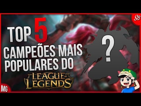 🔴 TOP 5 - Campeões mais FORTES e POPULARES do LoL - PATCH 7.23 ( Meta )