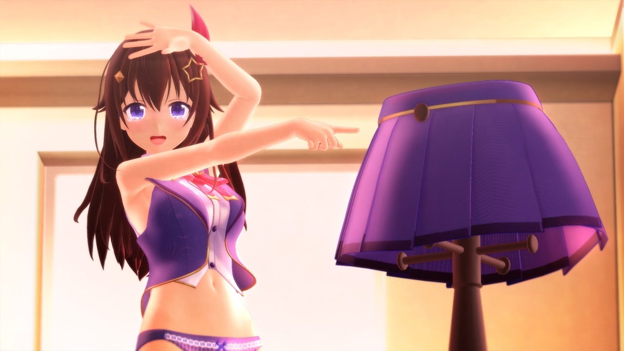 【ホロライブMMD】純情スカート（スカートの存在力が希薄）ときのそら Tokino Sora