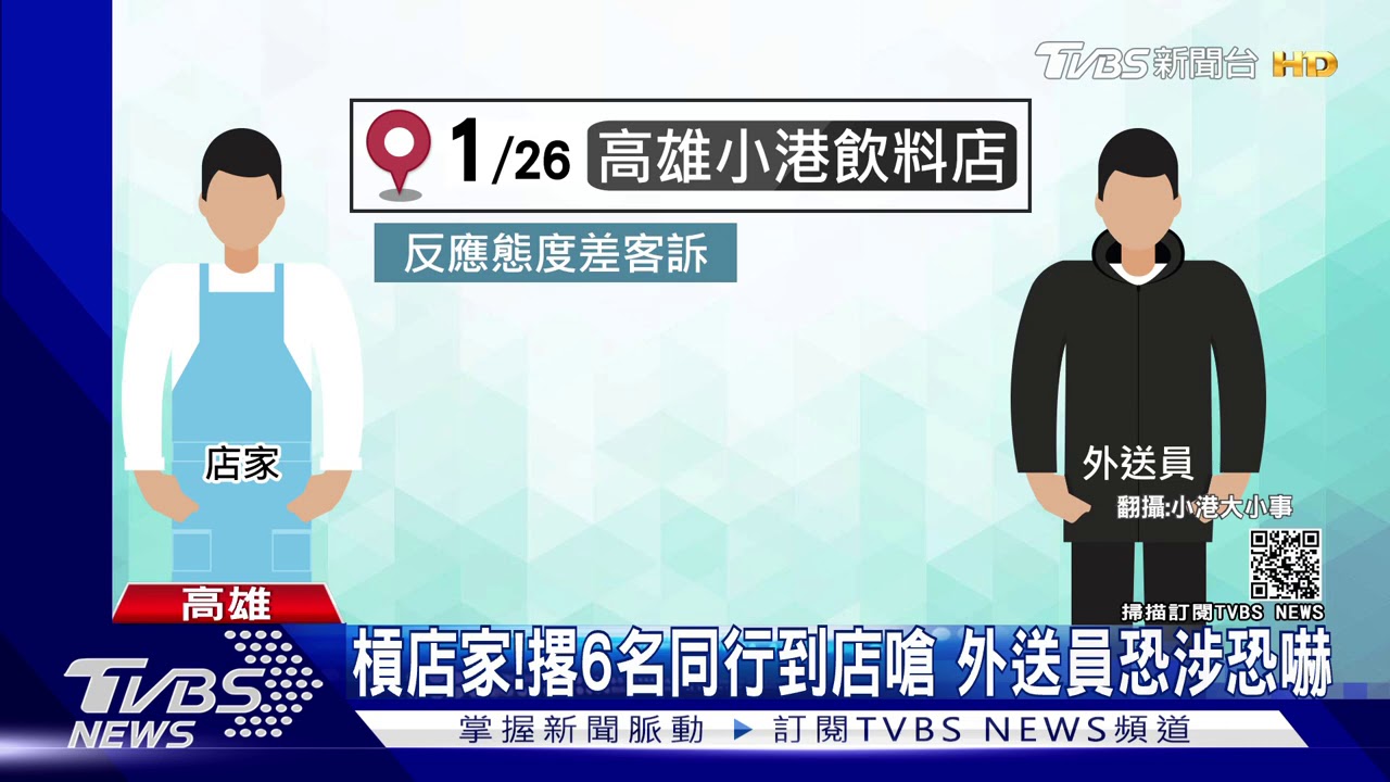 態度差要客訴! 控外送員撂人嗆出來輸贏