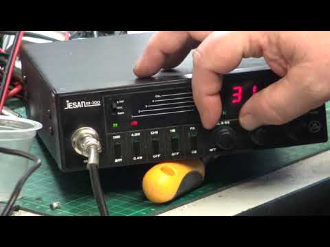 Jesan KR200  CB27/81 UK FM CB radio - On The Air test
