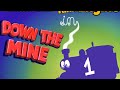 UK Dub Thomas Friends Down The Mine In Cartoon Style