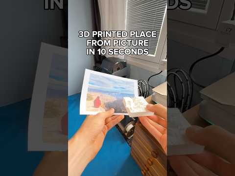 Turn any place into a 3d print in 10 seconds