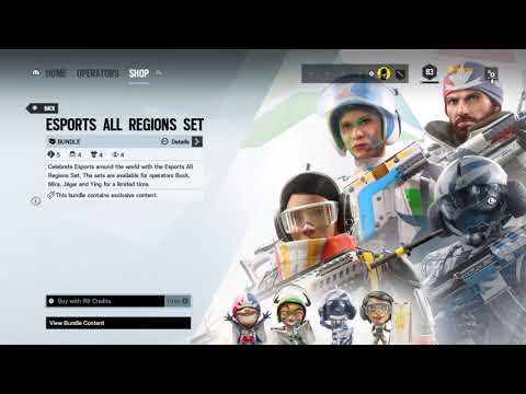 New Esports All Regions Sets Showcase (March 2021) - Rainbow Six Siege