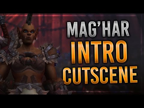 Mag'har Orc Intro Cutscene (Spoilers!) - Battle for Azeroth Allied Race!