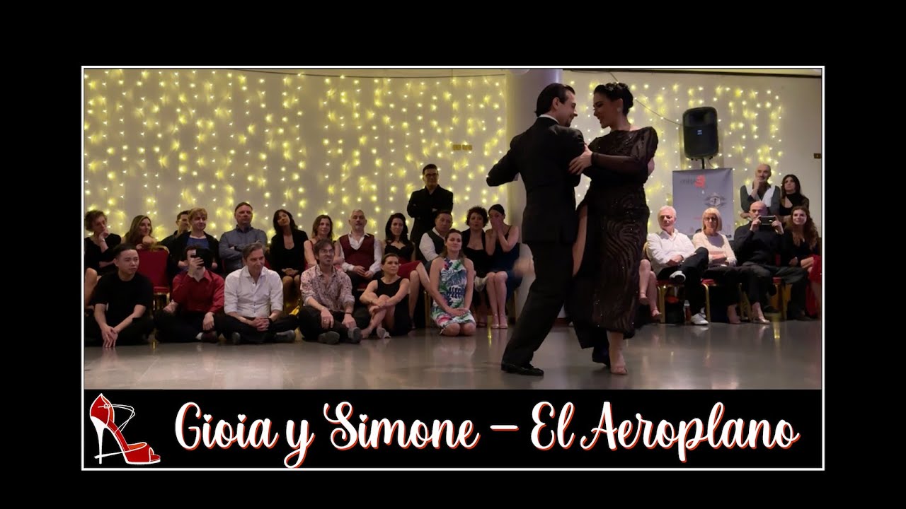 Gioia Abballe y Simone Facchini 2/4 - El Aeroplano (vals) @ Bergamo FesTango
