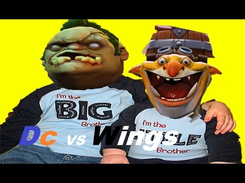 dota 2 : " DC vs Wings " pudge techies TI6