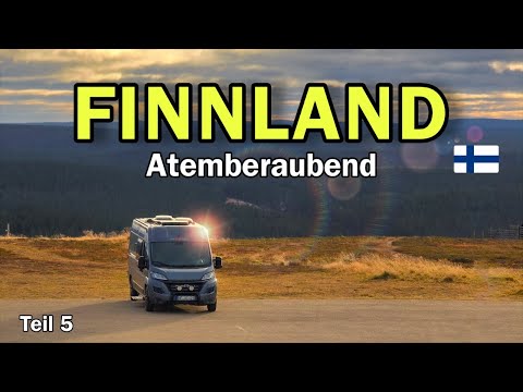 Finnland Wohnmobil Abenteuer  - Atemberaubend - Stellplatzsuche - Saariselkä - Campingplatz - Teil 5