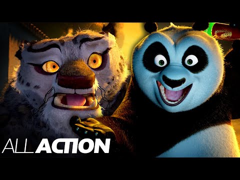 'Po Fights Tai Lung (Kung Fu Panda Final Fight) | Kung Fu Panda (2008) | All Action