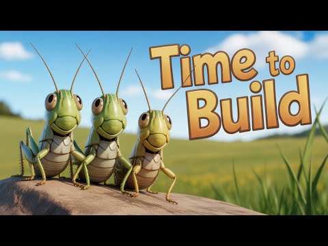 The Easy Way to Build a STRONG Grasshopper Nest Without Special Tools