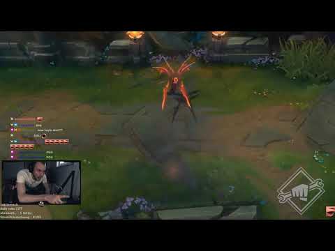 Kayle 1v9 reacts to NEW KAYLE SKIN | Dragonslayer Kayle