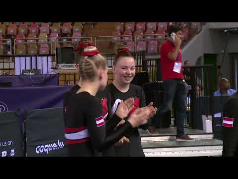 Austria - 2022 TeamGym Europeans, junior women's team final