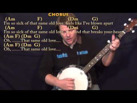 Same Old Love (Selena Gomez) Banjo Cover Lesson with Chords/Lyrics - Capo 2nd