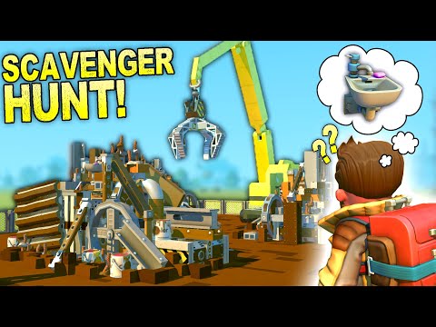 I Sent My Friends On a Scavenger Hunt in a SCRAP YARD!