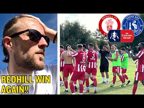 The Road To Wembley #3| FA Cup First Round Qualifying (Redhill vs Herne Bay)