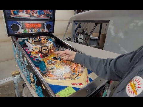 "Kevin Saves the Popeye" new Pinball Machine in the line up!