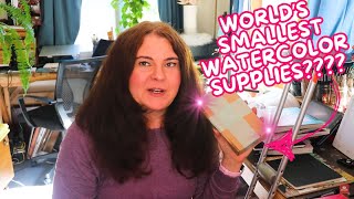 Discover the Joy of Miniature Watercolor Supplies!