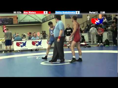 University Nat`ls GR 60 KG / 132.25 lbs: Alan Waters vs. Dmitry Ryabchinskiy