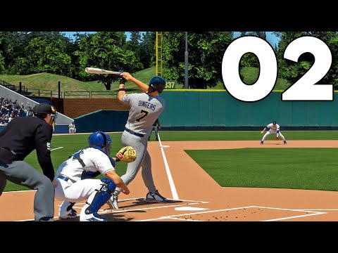 MLB 24 Road to the Show - Part 2 - FIRST CAREER HOME RUNS
