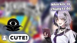 Shiori tìm thấy voice và skin của bản thân trong game!【Hololive Vietsub】