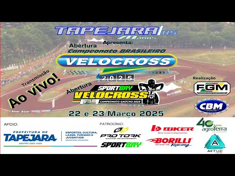 Campeonato Brasileiro & Gaúcho Sportbay de Velocross 2025 | Tapejara-RS
