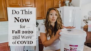 What to Stock Up On NOW for Fall/Winter COVID Realities