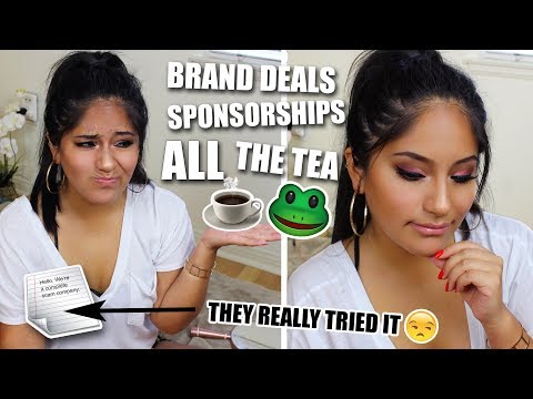 SIT DOWN, SOUND OFF SUNDAY: BRAND DEALS. WHAT'S THE TEA?!