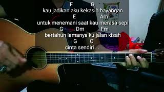 Download lagu Kunci Gitar KEKASIH BAYANGAN dari Cakra Khan  Kunci gitar mudah mp3