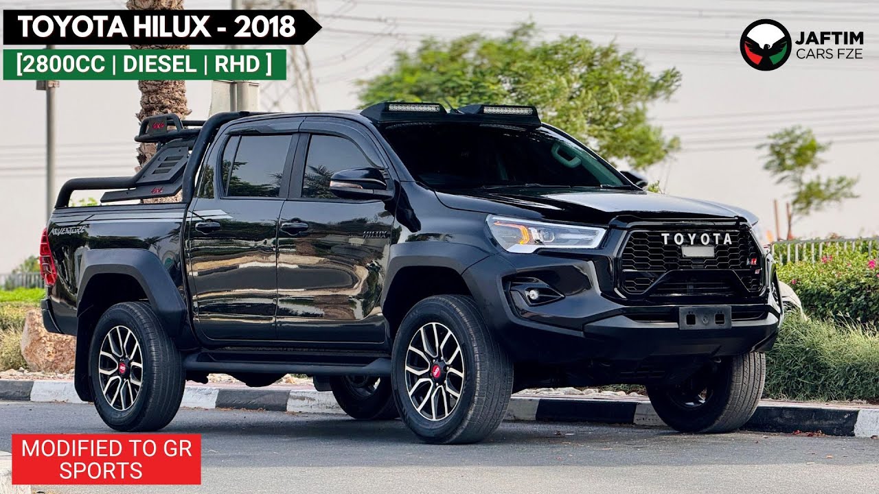 Toyota Hilux MODIFIED TO GR SPORTS | DOUBLE CABIN | 4WD | AUTOMATIC | 2.8L DIESEL | RHD video