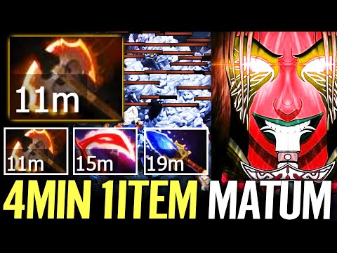 🔥 11min Fury + Power Tread — 4MIN 1ITEM PA Fastest Farm by Matumbaman WTF Dota 2 Pro