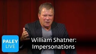 William Shatner - Kevin Pollak's Impersonation (Paley Center Interview, 2004)