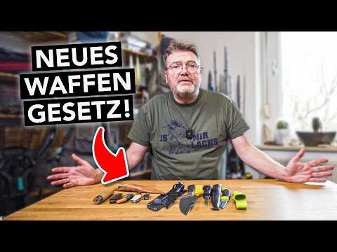 Achtung, neues Waffengesetz 🔪 Was sich für Angler jetzt ändert
