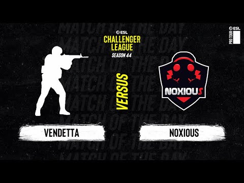 Vendetta vs. Noxious - Map 2 [Overpass] - ESL Challenger League Season 44 NA - Group B