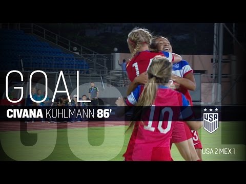 U-17 WNT vs. Mexico: Civana Kuhlmann Goal - March 13, 2016