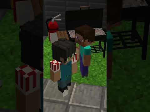 BOYS vs GIRLS - WHEN YOU CAN'T AFFORD SOMETHING |  MINECRAFT #SHORTS