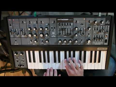 Polyphonic Roland SH-5?? (Behringer MS-5) 😱😱😱😱